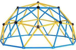 Zupapa New Upgraded Outdoor Geometric Dome Climber with 750LBS Weight Capability,3D Assembly Video,Suitable for 1-6 Kids Climbing Frame (Blue, 9FT) Zupapa New Upgraded Outdoor Geometric Dome Climber with 750LBS Weight Capability,3D Assembly Video,Suitable for 1-6 Kids Climbing Frame (Blue, 9FT)