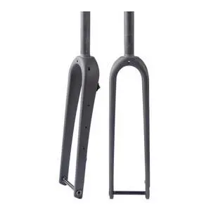 Gravel Bike Rigid Fork Full Carbon Fiber Road Bikes Fork 700C Disc Brake Bike Front Fork Thru Axle 12X100mm 28.6mm 1-1/8" Threadless Straight/Tapered Tube Hard Fork(Matte Black,Straight) Gravel Bike Rigid Fork Full Carbon Fiber Road Bikes Fork 700C Disc Brake Bike Front Fork Thru Axle 12X100mm 28.6mm 1-1/8" Threadless Straight/Tapered Tube Hard Fork(Matte Black,Straight)