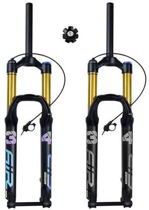 FukkeR Bicycles Suspension Fork 27.5 29 in XC Mountain Bikes Bikes Front Forks 140mm Travel Lock Thru Axle 15×100mm Straight Steerer 1-1/8 Adjustable Damping FukkeR Bicycles Suspension Fork 27.5 29 in XC Mountain Bikes Bikes Front Forks 140mm Travel Lock Thru Axle 15×100mm Straight Steerer 1-1/8 Adjustable Damping