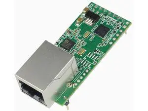 Upgraded Tiny USR-TCP232-T2 Serial Module Tiny Serial Ethernet Converter Module UART TTL to Ethernet TCPIP Module Support DHCP and DNS Upgraded Tiny USR-TCP232-T2 Serial Module Tiny Serial Ethernet Converter Module UART TTL to Ethernet TCPIP Module Support DHCP and DNS
