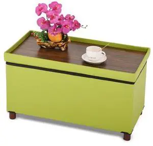 Dorriss Storage Ottoman for Living Room Ottoman with Tray Bedroom Foot Rest Stool with Legs Small Ottomans Coffee Table Foldable Footstool Faxu Leather (Light Green) Dorriss Storage Ottoman for Living Room Ottoman with Tray Bedroom Foot Rest Stool with Legs Small Ottomans Coffee Table Foldable Footstool Faxu Leather (Light Green)