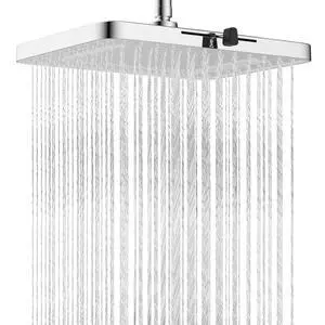 Hibbent 5 Spray Modes Shower Head, 13'' High Pressure Rain Shower Head, Large Rainfall Showerhead fo Hibbent 5 Spray Modes Shower Head, 13'' High Pressure Rain Shower Head, Large Rainfall Showerhead fo