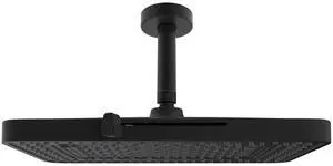 Hibbent All Metal 4 Inch Ceiling Mounted Shower Arm, Shower Head Extension with Flange, Fits for 13' Hibbent All Metal 4 Inch Ceiling Mounted Shower Arm, Shower Head Extension with Flange, Fits for 13'