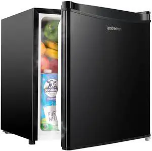 Upstreman 1.7 Cu.ft Mini Fridge with Freezer, Dorm Essentials, Adjustable Thermostat, Energy Saving, Upstreman 1.7 Cu.ft Mini Fridge with Freezer, Dorm Essentials, Adjustable Thermostat, Energy Saving,