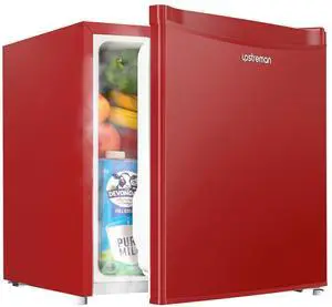 Upstreman 1.7 Cu.ft Mini Fridge with Freezer, Dorm Essentials, Adjustable Thermostat, Energy Saving, Upstreman 1.7 Cu.ft Mini Fridge with Freezer, Dorm Essentials, Adjustable Thermostat, Energy Saving,