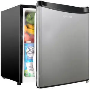 Upstreman 1.7 Cu.ft Mini Fridge with Freezer, Dorm Essentials, Adjustable Thermostat, Energy Saving, Upstreman 1.7 Cu.ft Mini Fridge with Freezer, Dorm Essentials, Adjustable Thermostat, Energy Saving,