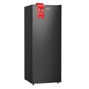 Upstreman 7.0 Cu.Ft Upright Freezer, Large Capacity Stand Up Black Freezer with 5 Adjustable Shelves Upstreman 7.0 Cu.Ft Upright Freezer, Large Capacity Stand Up Black Freezer with 5 Adjustable Shelves