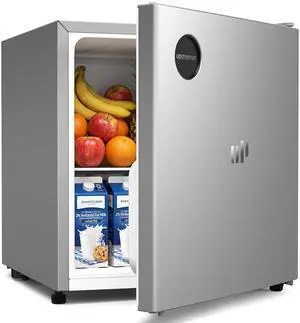 Upstreman 1.5 Cu.Ft All-Refrigerator Mini Fridge, Single Door Small Refrigerator, Dorm Fridge with 7 Upstreman 1.5 Cu.Ft All-Refrigerator Mini Fridge, Single Door Small Refrigerator, Dorm Fridge with 7
