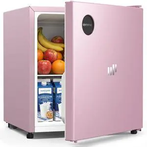 Upstreman 1.5 Cu.Ft All-Refrigerator Mini Fridge, Single Door Small Refrigerator, Dorm Fridge with 7 Upstreman 1.5 Cu.Ft All-Refrigerator Mini Fridge, Single Door Small Refrigerator, Dorm Fridge with 7