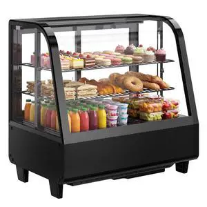 Upstreman Countertop Pastry Display Refrigerator, 3.5 Cu.Ft Commercial Cake Display Refrigerator, Ba Upstreman Countertop Pastry Display Refrigerator, 3.5 Cu.Ft Commercial Cake Display Refrigerator, Ba