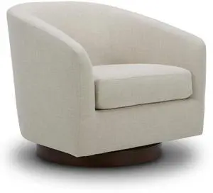 CHITA Swivel Accent Chair, Fully Assembled Fabric Barrel Armchair with FSC Certified Upholstered for CHITA Swivel Accent Chair, Fully Assembled Fabric Barrel Armchair with FSC Certified Upholstered for
