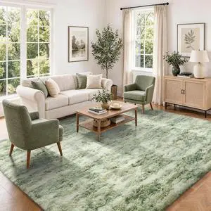 Green and White Area Rugs for Living Room 5x7, Sage Green Fluffy Shag Large Fuzzy Plush Soft Carpets, Floor Shaggy Rugs for Bedroom, Carpet for Kids Girls Dorm Nursery Home Decor Aesthetic Green and White Area Rugs for Living Room 5x7, Sage Green Fluffy Shag Large Fuzzy Plush Soft Carpets, Floor Shaggy Rugs for Bedroom, Carpet for Kids Girls Dorm Nursery Home Decor Aesthetic