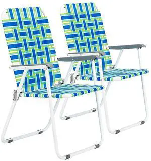 Tall Beach Chairs for Adults 2 Pack, Portable Beach Chair for Outdoor Lawn/Camping/Fishing/Pool Lounge Tall Beach Chairs for Adults 2 Pack, Portable Beach Chair for Outdoor Lawn/Camping/Fishing/Pool Lounge