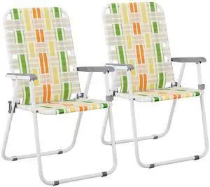 Tall Beach Chairs for Adults 2 Pack, Portable Beach Chair for Outdoor Lawn/Camping/Fishing/Pool Lounge Tall Beach Chairs for Adults 2 Pack, Portable Beach Chair for Outdoor Lawn/Camping/Fishing/Pool Lounge