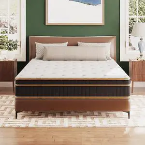 12 Inch Queen Hybrid Memory Foam Mattress in a Box,Individually Wrapped Coils Pocket Spring for Motion Isolation/Pressure Relief, Strong Edge Support,Medium Firm,Fiberglass-Free,CertiPUR-US 12 Inch Queen Hybrid Memory Foam Mattress in a Box,Individually Wrapped Coils Pocket Spring for Motion Isolation/Pressure Relief, Strong Edge Support,Medium Firm,Fiberglass-Free,CertiPUR-US