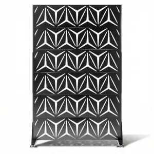 Privacy Fence Panels, 72H x 47W Metal Privacy Screen Freestanding, Decorative Privacy Panels for Patio Garden Pool, Outdoor & Indoor (Y-Shaped) Privacy Fence Panels, 72H x 47W Metal Privacy Screen Freestanding, Decorative Privacy Panels for Patio Garden Pool, Outdoor & Indoor (Y-Shaped)