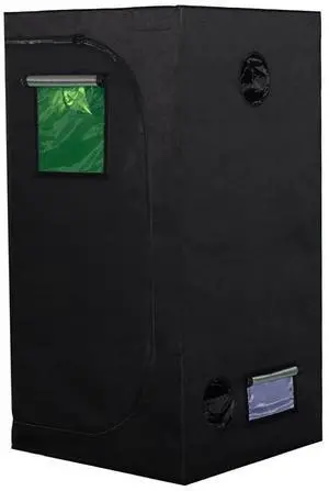 Grow Tent Kit Complete System, 600D Oxford Canvas High Reflective Mylar Grow Tent with Observation Window, Removable Waterproof Floor Tray for Indoor Plant Growing (Green, 32×32×63) Grow Tent Kit Complete System, 600D Oxford Canvas High Reflective Mylar Grow Tent with Observation Window, Removable Waterproof Floor Tray for Indoor Plant Growing (Green, 32×32×63)