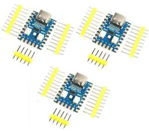 TERRA HAVEN 3pcs RP2040-Zero RP2040 Microcontroller PICO Development Board Dual-core 264KB Cortex M0+ Processor 2MB Flash (with Unsoldered Pins) TERRA HAVEN 3pcs RP2040-Zero RP2040 Microcontroller PICO Development Board Dual-core 264KB Cortex M0+ Processor 2MB Flash (with Unsoldered Pins)