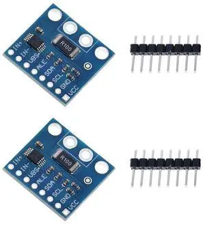 TERRA HAVEN 2pcs INA226 IIC I2C Bi-Directional Current Monitoring Sensor Power Monitor Sensor Module with Alarm Function TERRA HAVEN 2pcs INA226 IIC I2C Bi-Directional Current Monitoring Sensor Power Monitor Sensor Module with Alarm Function