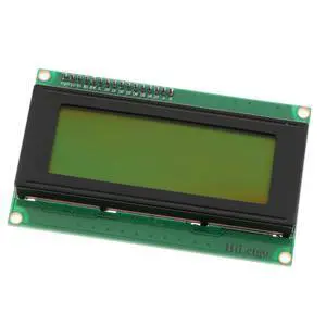 TERRA HAVEN 2004 20X4 LCD Display Screen Serial with I2C Adapter - Yellow Green Color LCD for Arduino Raspberry Pi TERRA HAVEN 2004 20X4 LCD Display Screen Serial with I2C Adapter - Yellow Green Color LCD for Arduino Raspberry Pi