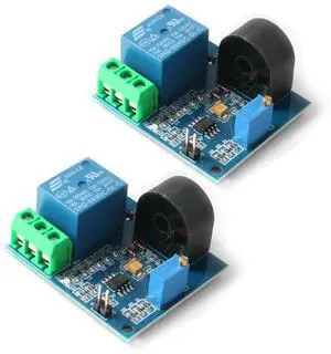 TERRA HAVEN 2pcs 5A AC Current Sensor Current Detection Sensor Relay 5V AC Current Relay Module AC Sensor AC Current Relay Switch with Over Current Protection TERRA HAVEN 2pcs 5A AC Current Sensor Current Detection Sensor Relay 5V AC Current Relay Module AC Sensor AC Current Relay Switch with Over Current Protection