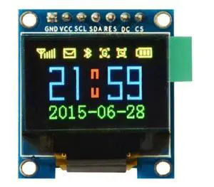 TERRA HAVEN 0.95" Inch 7 Pin Colorful 65K SPI OLED Display Module SSD1331 96 * 64 Resolution for Arduino 51 STM32 TERRA HAVEN 0.95" Inch 7 Pin Colorful 65K SPI OLED Display Module SSD1331 96 * 64 Resolution for Arduino 51 STM32