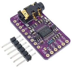 TERRA HAVEN PCM5102 I2S IIS Lossless Digital Audio DAC Decoder Module Stereo DAC Digital-to-Analog Converter Voice Module for Arduino Raspberry Pi TERRA HAVEN PCM5102 I2S IIS Lossless Digital Audio DAC Decoder Module Stereo DAC Digital-to-Analog Converter Voice Module for Arduino Raspberry Pi