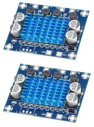 TERRA HAVEN 2pcs TPA3110 Digital Stereo Audio Amplifier Board XH-A232 AMP 30W+30W 2.0 Channel Amplifier Board DC 8-26V 3A TERRA HAVEN 2pcs TPA3110 Digital Stereo Audio Amplifier Board XH-A232 AMP 30W+30W 2.0 Channel Amplifier Board DC 8-26V 3A