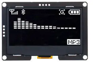 TERRA HAVEN 2.42" SSD1309 128x64 OLED Display Module 2.42 Inch OLED LCD Display Module IIC I2C 4 Pin or SPI 7 Pin Optional TERRA HAVEN 2.42" SSD1309 128x64 OLED Display Module 2.42 Inch OLED LCD Display Module IIC I2C 4 Pin or SPI 7 Pin Optional