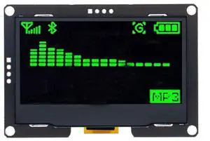 TERRA HAVEN 2.42" SSD1309 128x64 OLED Display Module 2.42 Inch OLED LCD Display Module IIC I2C 4 Pin or SPI 7 Pin Optional TERRA HAVEN 2.42" SSD1309 128x64 OLED Display Module 2.42 Inch OLED LCD Display Module IIC I2C 4 Pin or SPI 7 Pin Optional