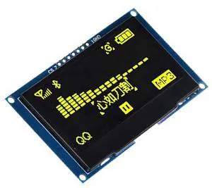 TERRA HAVEN 2.42" SSD1309 128x64 OLED Display Module 2.42 Inch OLED LCD Display Module IIC I2C 4 Pin or SPI 7 Pin Optional TERRA HAVEN 2.42" SSD1309 128x64 OLED Display Module 2.42 Inch OLED LCD Display Module IIC I2C 4 Pin or SPI 7 Pin Optional