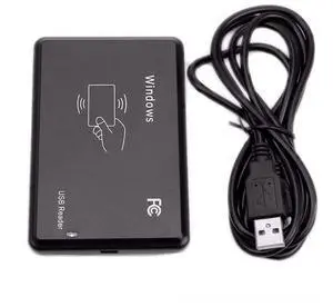 TERRA HAVEN 125Khz EM4100 USB RFID ID Card Reader Swipe Card Reader Plug and Play with Cable First 10 Digit (Only Read 125kHz ID Card, Cannot Read IC Card. See Product Pictures) TERRA HAVEN 125Khz EM4100 USB RFID ID Card Reader Swipe Card Reader Plug and Play with Cable First 10 Digit (Only Read 125kHz ID Card, Cannot Read IC Card. See Product Pictures)