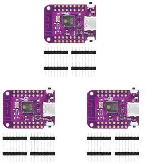TERRA HAVEN 3pcs ESP32 S2 Mini WiFi Board Based ESP32-S2FN4R2 ESP32-S2 4MB Flash Type-C Connect TERRA HAVEN 3pcs ESP32 S2 Mini WiFi Board Based ESP32-S2FN4R2 ESP32-S2 4MB Flash Type-C Connect