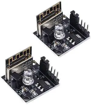 TERRA HAVEN 2pcs ESP8285 ESP-01M IR Infrared Transmitter Receiver Module Digital Infrared Transceiver Sensor WiFi Remote Control Switch TERRA HAVEN 2pcs ESP8285 ESP-01M IR Infrared Transmitter Receiver Module Digital Infrared Transceiver Sensor WiFi Remote Control Switch