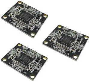 TERRA HAVEN 3pcs PAM8610 2 * 15W Digital Dual Channel Stereo Audio Amplifier Board AMP Class D 12V TERRA HAVEN 3pcs PAM8610 2 * 15W Digital Dual Channel Stereo Audio Amplifier Board AMP Class D 12V