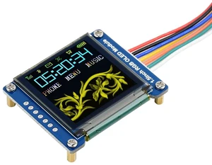 1.5inch RGB OLED Display Module 128x128 Pixels 16-bit High Color (65K Colors) with Embedded Controller Communicating via SPI Interface. 1.5inch RGB OLED Display Module 128x128 Pixels 16-bit High Color (65K Colors) with Embedded Controller Communicating via SPI Interface.