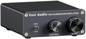 M04 Subwoofer Amplifier for Home Theater Mono Channel Digital Class D Integrated Power Amp for Passive Speakers Subwoofer M04 Subwoofer Amplifier for Home Theater Mono Channel Digital Class D Integrated Power Amp for Passive Speakers Subwoofer