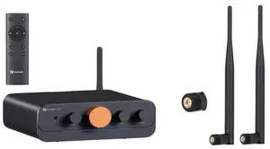 HT4S Bluetooth Amplifier for Outdoor Speakers, 4 Channel Power Amp for Home Theater and Bluetooth Antenna WiFi SMA Male PC 2.4GHz 6dBi Single Band Boost Bluetooth Audio Range HT4S Bluetooth Amplifier for Outdoor Speakers, 4 Channel Power Amp for Home Theater and Bluetooth Antenna WiFi SMA Male PC 2.4GHz 6dBi Single Band Boost Bluetooth Audio Range
