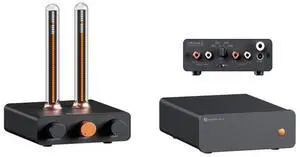Box X5 Phono Preamp for Turntable, Mini Preamplifier Home Audio for MM & MC Cartridge Turntable and Music Visualizer, Sound Pickup Spectrum Analyzer, Vintage Tube RGB Ambient Light Box X5 Phono Preamp for Turntable, Mini Preamplifier Home Audio for MM & MC Cartridge Turntable and Music Visualizer, Sound Pickup Spectrum Analyzer, Vintage Tube RGB Ambient Light