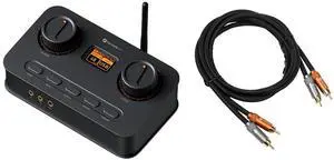 2RCA to 2RCA Cable 3.9Ft(1.2m) and K7 DAC Headphone Amp, Desktop USB C Digital to Analog Audio Converter for Workspace and Gaming PC PS5 2RCA to 2RCA Cable 3.9Ft(1.2m) and K7 DAC Headphone Amp, Desktop USB C Digital to Analog Audio Converter for Workspace and Gaming PC PS5