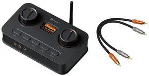 K7 DAC Headphone Amp, 2RCA to 2RCA Cable 0.9Ft for Workspace and Gaming PC PS5 K7 DAC Headphone Amp, 2RCA to 2RCA Cable 0.9Ft for Workspace and Gaming PC PS5