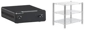 Acrylic Amplifier Rack and V3 Mono Power Amplifier for Home Audio Speakers Acrylic Amplifier Rack and V3 Mono Power Amplifier for Home Audio Speakers