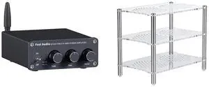 Acrylic Amplifier Rack and BT20A Bluetooth Stereo Amplifier Acrylic Amplifier Rack and BT20A Bluetooth Stereo Amplifier