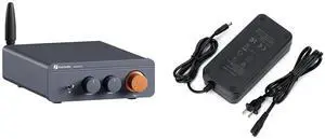 48V 5A Power Adapter Supply and BT20A Pro 300W x2 TPA3255 Bluetooth 5.0 Home Audio Stereo 2 Channel Amplifier 48V 5A Power Adapter Supply and BT20A Pro 300W x2 TPA3255 Bluetooth 5.0 Home Audio Stereo 2 Channel Amplifier