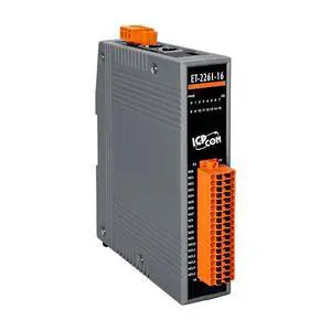 ET-2261-16 Modbus TCP/UDP & MQTT Remote I/O Module. Ethernet Data Acquisition Module with 16 Channels of Form A Power Relay Output. ET-2261-16 Modbus TCP/UDP & MQTT Remote I/O Module. Ethernet Data Acquisition Module with 16 Channels of Form A Power Relay Output.