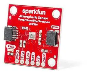 Atmospheric Sensor Breakout - BME280 (Qwiic) Measure barometric Pressure, Humidity, and Temperature Readings 3.3V SPI Interface, Operating Voltage 3.3V Atmospheric Sensor Breakout - BME280 (Qwiic) Measure barometric Pressure, Humidity, and Temperature Readings 3.3V SPI Interface, Operating Voltage 3.3V