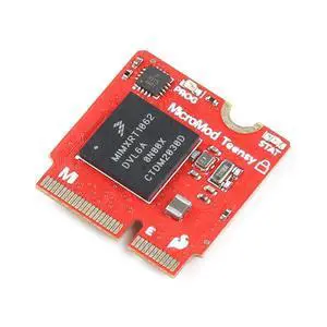 MicroMod Teensy Processor with Copy Protection, NXP iMXRT1062 chip, M.2 MicroMod Connector Dimensions: 22mm x 22mm x 15mm MicroMod Teensy Processor with Copy Protection, NXP iMXRT1062 chip, M.2 MicroMod Connector Dimensions: 22mm x 22mm x 15mm