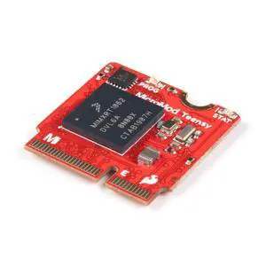 MicroMod Teensy Processor ARM Cortex-M7 Processor Clock speeds up to 600MHz 16MB Flash Memory 102k RAM Memory 7X Serial UART Ports 4X I2C Buses 2X SPI CAN-Bus 12x GPIO USB Host and Device MicroMod Teensy Processor ARM Cortex-M7 Processor Clock speeds up to 600MHz 16MB Flash Memory 102k RAM Memory 7X Serial UART Ports 4X I2C Buses 2X SPI CAN-Bus 12x GPIO USB Host and Device