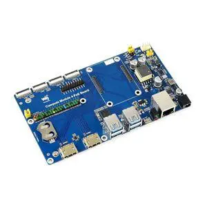 POE IO I/O Expansion Board USB 3.0 RJ45 Ethernet Interface Hub Breakout for RPI Raspberry Pi Compute Module 4 CM4 Lite 4GB 8GB POE IO I/O Expansion Board USB 3.0 RJ45 Ethernet Interface Hub Breakout for RPI Raspberry Pi Compute Module 4 CM4 Lite 4GB 8GB