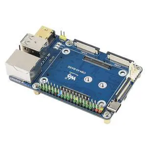 Mini Base USB HUB IO I/O Breakout Expansion Board for RPI Raspberry Pi Compute Module 4 CM4 4GB 8GB, with 40PIN GPIO Interface RJ45 Ethernet Mini Base USB HUB IO I/O Breakout Expansion Board for RPI Raspberry Pi Compute Module 4 CM4 4GB 8GB, with 40PIN GPIO Interface RJ45 Ethernet